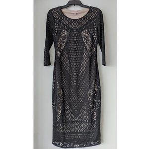 Philosophy Mesh Bodycon Dress